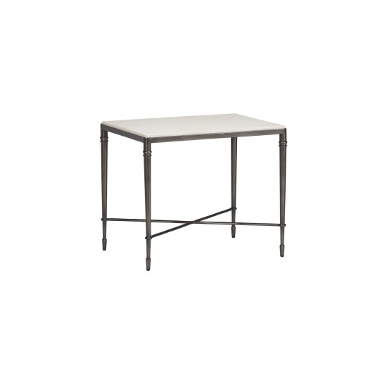 Valeria Stone-Top End Table Valeria Stone-Top End Table
