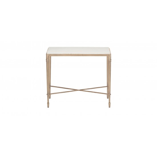 Valeria Stone-Top End Table Valeria Stone-Top End Table