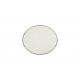 Valeria Stone-Top Oval End Table Valeria Stone-Top Oval End Table