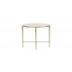 Valeria Stone-Top Oval End Table Valeria Stone-Top Oval End Table