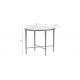 Valeria Stone-Top Oval End Table Valeria Stone-Top Oval End Table
