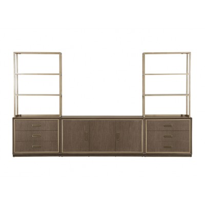 Faraday Classic Five-Piece Media Center with Drawers