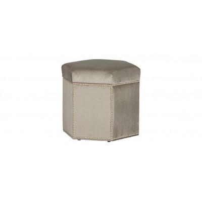 Viviette Hexagon Ottoman