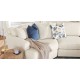 Spencer Track-Arm Two-Piece Sectional with Square Cuddle Chaise