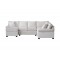 Bennett Roll-Arm Sectional with Chaise 