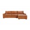 Conway Two-Piece Leather Sectional with Chaise 727789G